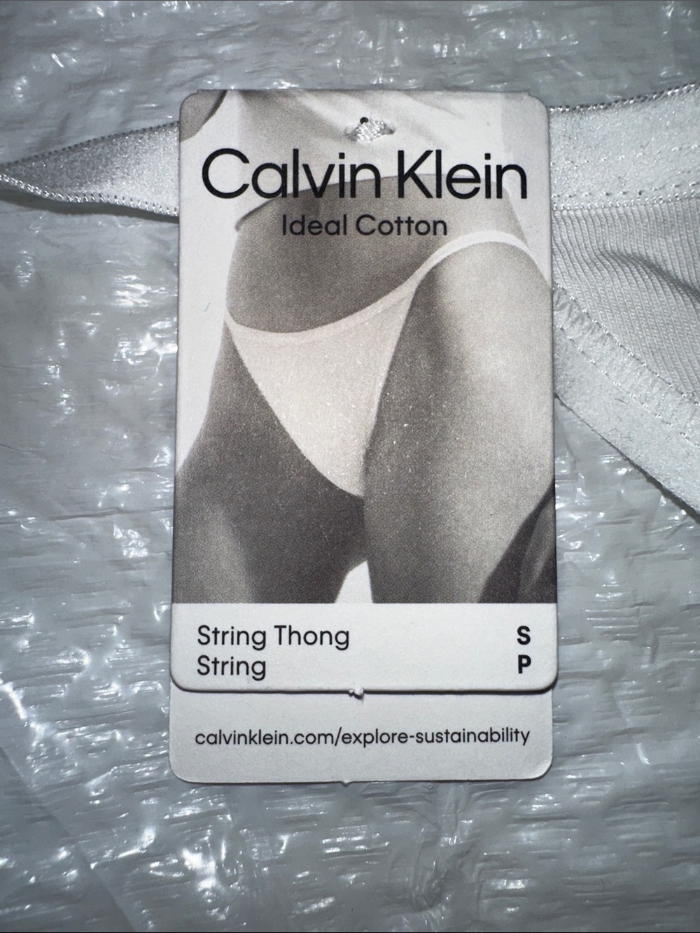 Calvin Klein string Thong S NEW, last one! QD5122-110